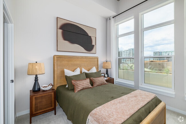 A2 1BR, 1BA - 728SF - Bedroom - Ten50