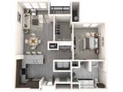 1 Bedroom floorplan