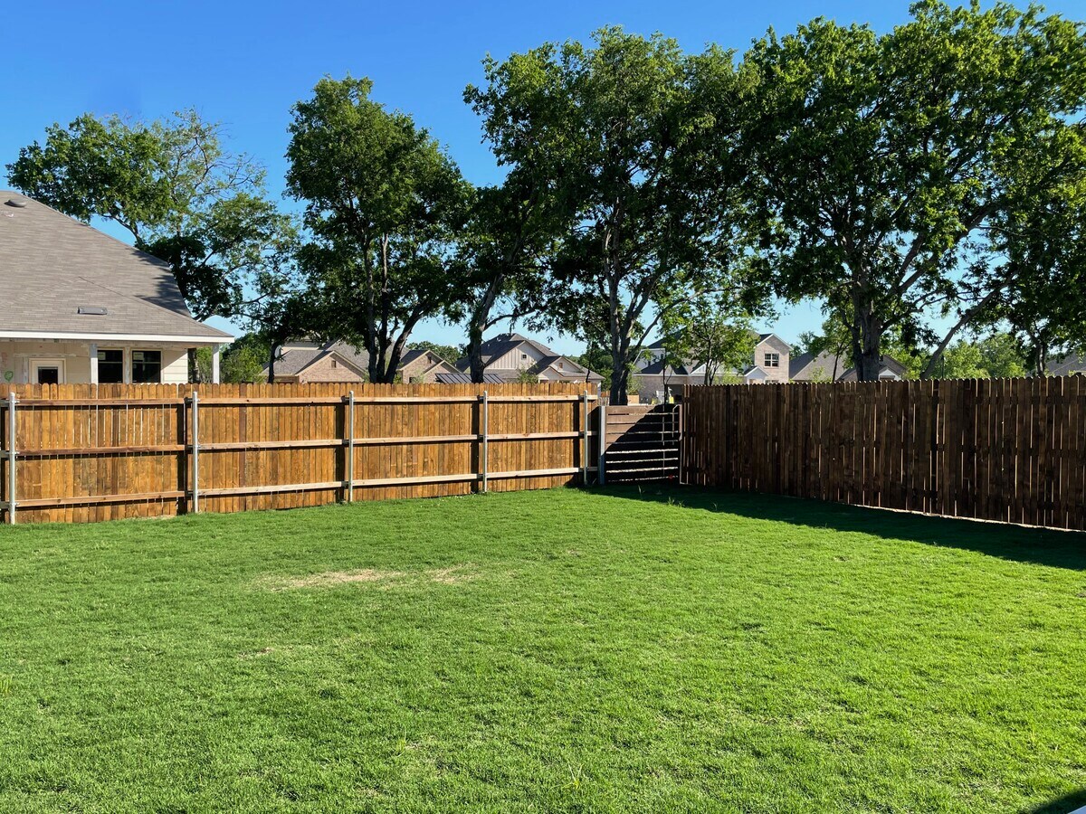 backyard - 210 Barley Fork Ln
