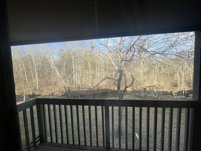 2 bedroom -Master Bedroom Balcony View of Creek