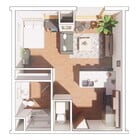 Studio 1 Bath
