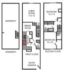 2BR/1.5BA