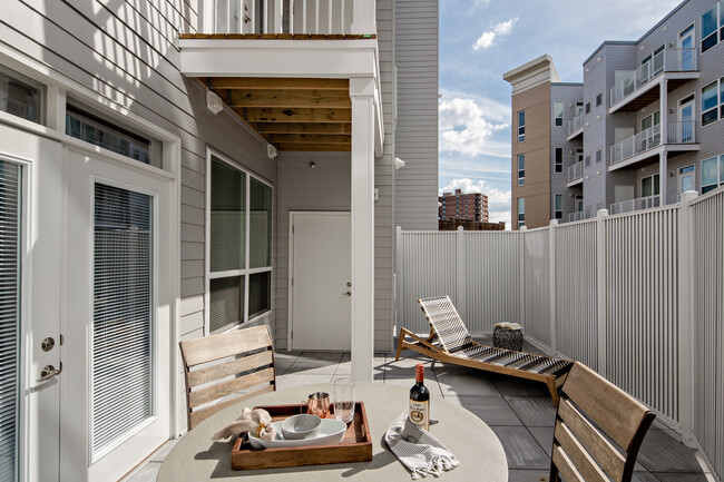 Private patio