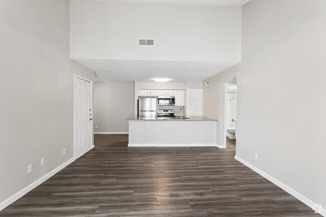 2BR, 2BA - B2 - Living Room