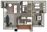 B2 floor plan The Avante