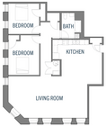 Trinidad Artspace Lofts B60% Two Bedroom