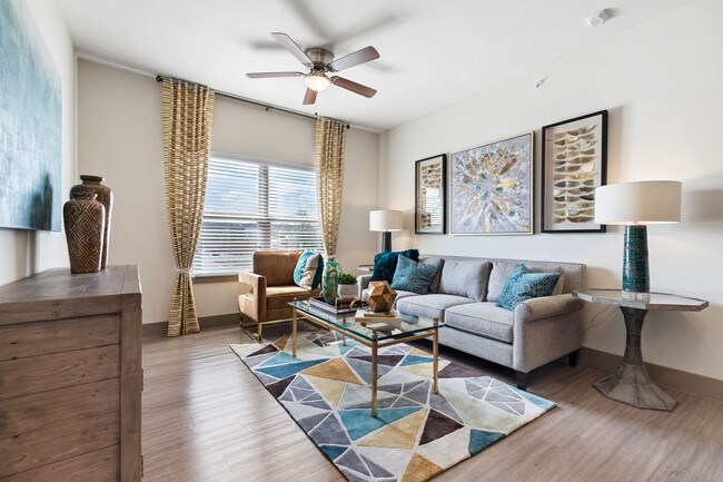 Living area at Residences at Panther Hollow.