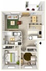The Deschutes floor plan River Terrace