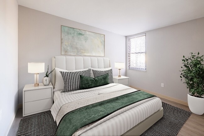 Welcoming Bedrooms at Langley Square - Langley Square Apartments