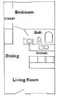 1BR/1BA
