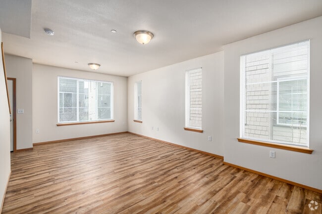 2BR, 2.5BA - 1,106SF - Living Room - The Meadows at June Road