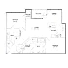 B3 | 2x2 | 1163 sq ft