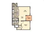 1BR/1BA
