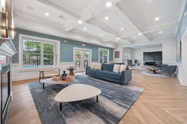 A bright, airy clubhouse designed for connection and comfort