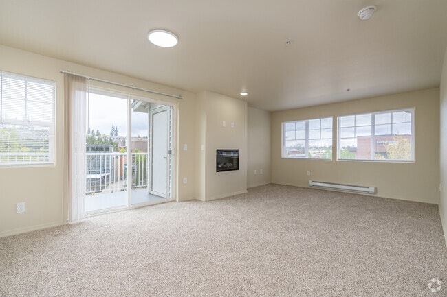 2BR, 2BA - 987SF Birch Living Room