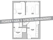 1x1 A - Fewer than 5 Spaces Remaining!