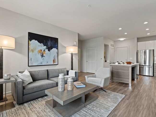 Apartment Living Room - Lerner Black Hill Apartments