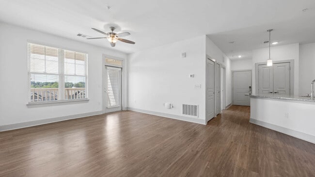 Living Room with Hard Surface Flooring