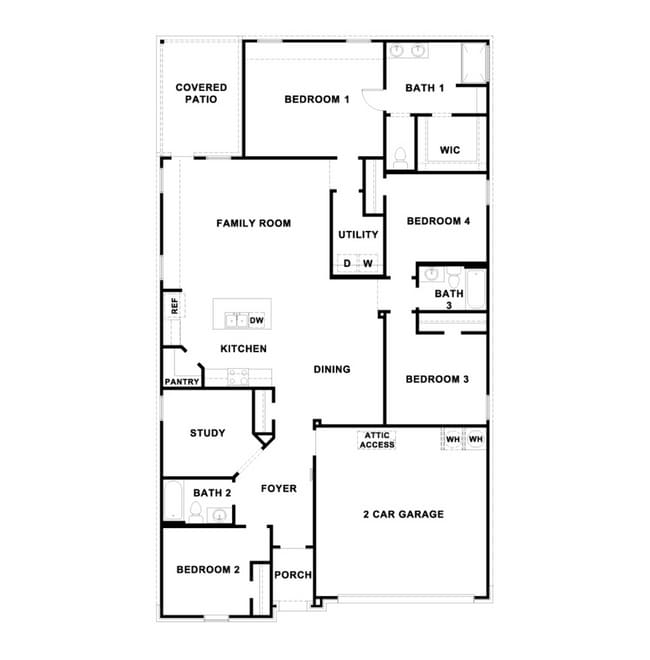 Photo - 4 BR + OFFICE/ 3 BA in Seguin - 2042 SF on GREENBELT - Arroyo Ranch!