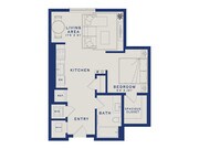 S8 | Studio | 624 sf