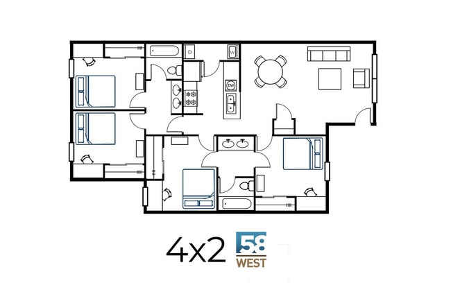 58 West – Luxury Student Living