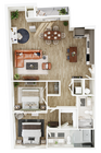 B15 floor plan The Seventeen Hundred on East