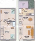 2BR/1.5BA