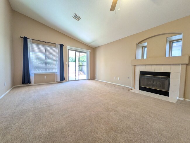 Photo - Single-Story 2BR Home with Fireplace, Patio & 2-Car Garage