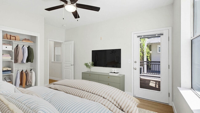 Bedroom with Hard Surface Flooring