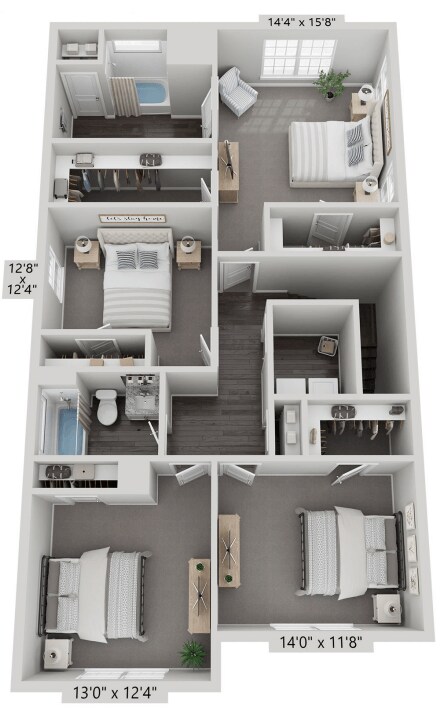 Floor Plan - Cypress