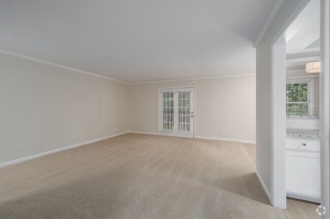 2BR, 2BA - 1,216SF - Living Room