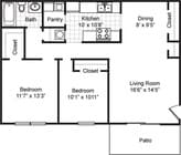 Village Green - 2B1B - Maple 944-1016 SF.jpg