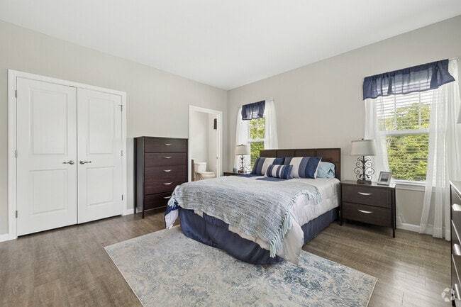 2BR, 2BA - 1,188SF - Primary Bedroom