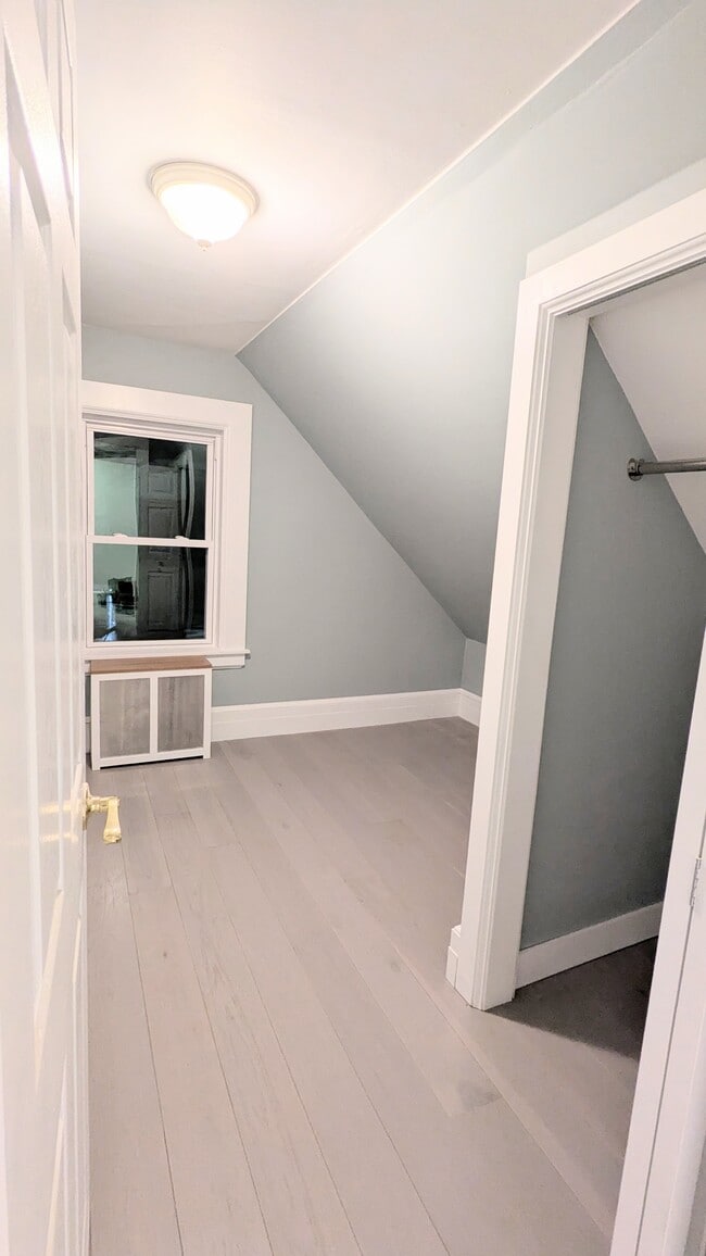 Second bedroom with new oak hardwood flooring - 536 Bridge St Unit 2