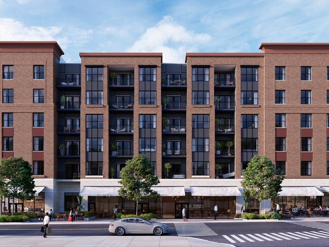 Onsite Retail and Olive Street Plaza - Olive & Wooster Apartments