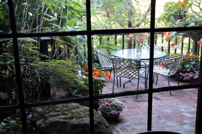 Patio Overlooking River - 2567 N Fitch Mountain Rd Unit 2
