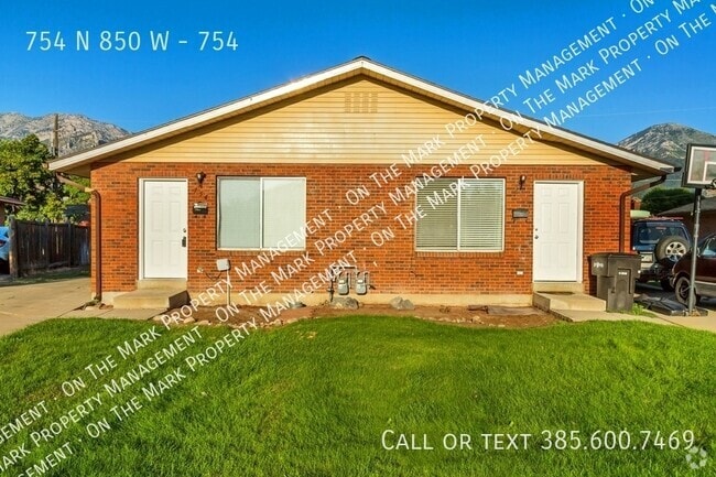 Building Photo - 754 N 850 W St Unit 754 Rental