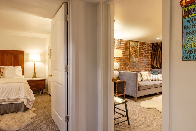 Hall Looking into Bedroom and Flex Room - 130 S Cortez St Unit Japoolzzi Suite