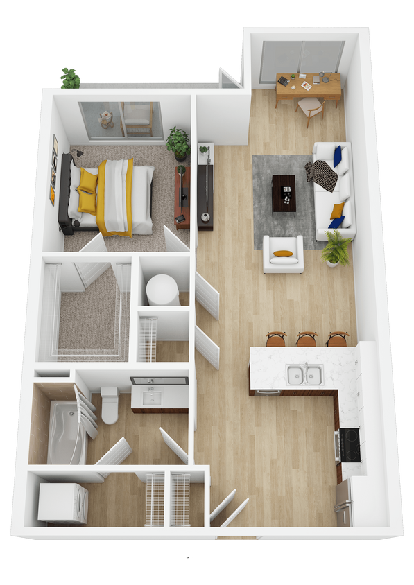 Floor Plan - The Delta VI