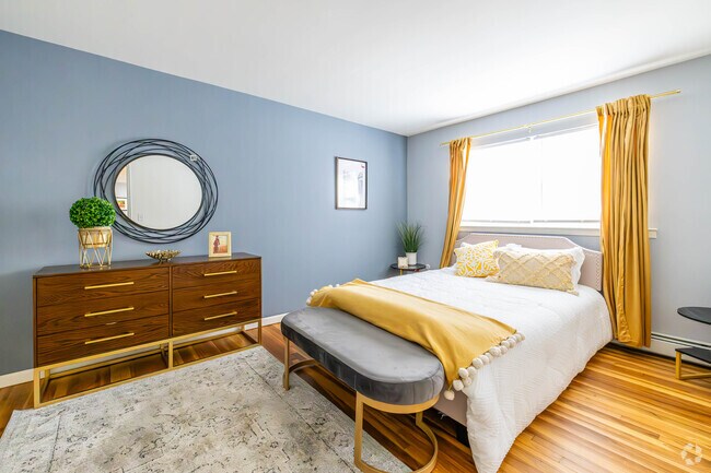 1BR, 1BA - 635SF - Bedroom
