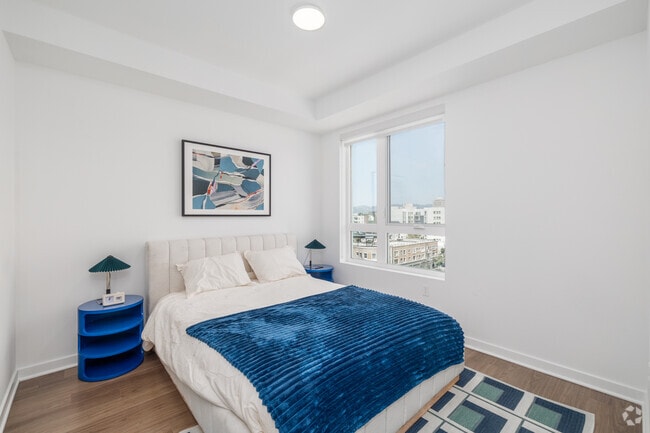 1BR, 1BA - 778SF - Bedroom - Western Station