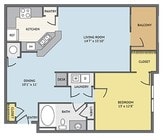 1BR/1BA