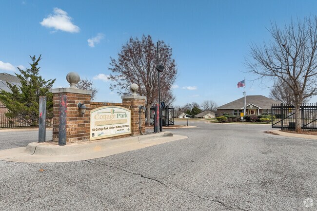 Entrance Sign & Gate