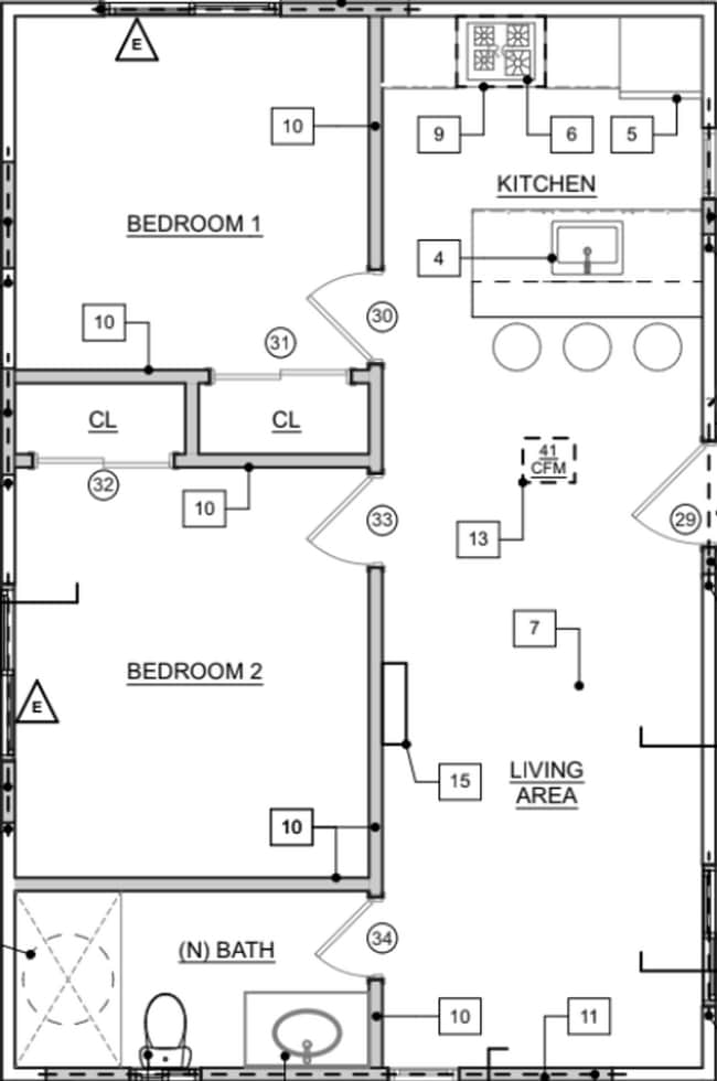 Photo - Brand New!! (2026) 2 Bed / 1 Bath Home Near Campus