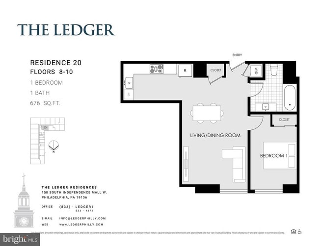 Photo - 150 S Independence Mall W Unidad 920