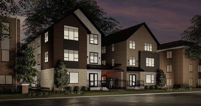 Rendering of New Townhomes - 509-511 10th Ave SE Rental