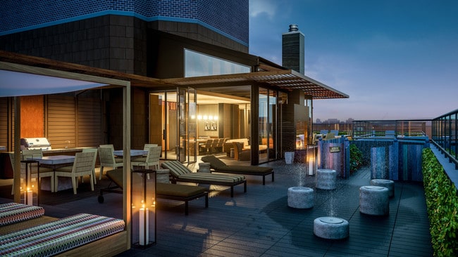 Terraza en el techo - The Colorado