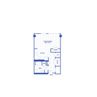 J2 floor plan Watermark at Buzzard Point