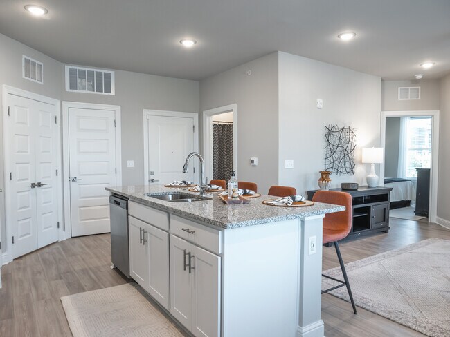 The Aviator: 1BR, 1BA- Kitchen