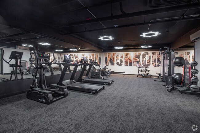 The Lofts at Maple & Main- Fitness Center - The Lofts at Maple & Main